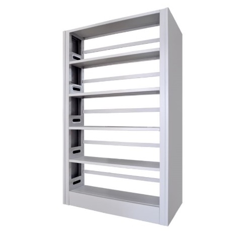 Shelving 5 shelf steel 1 side backplate